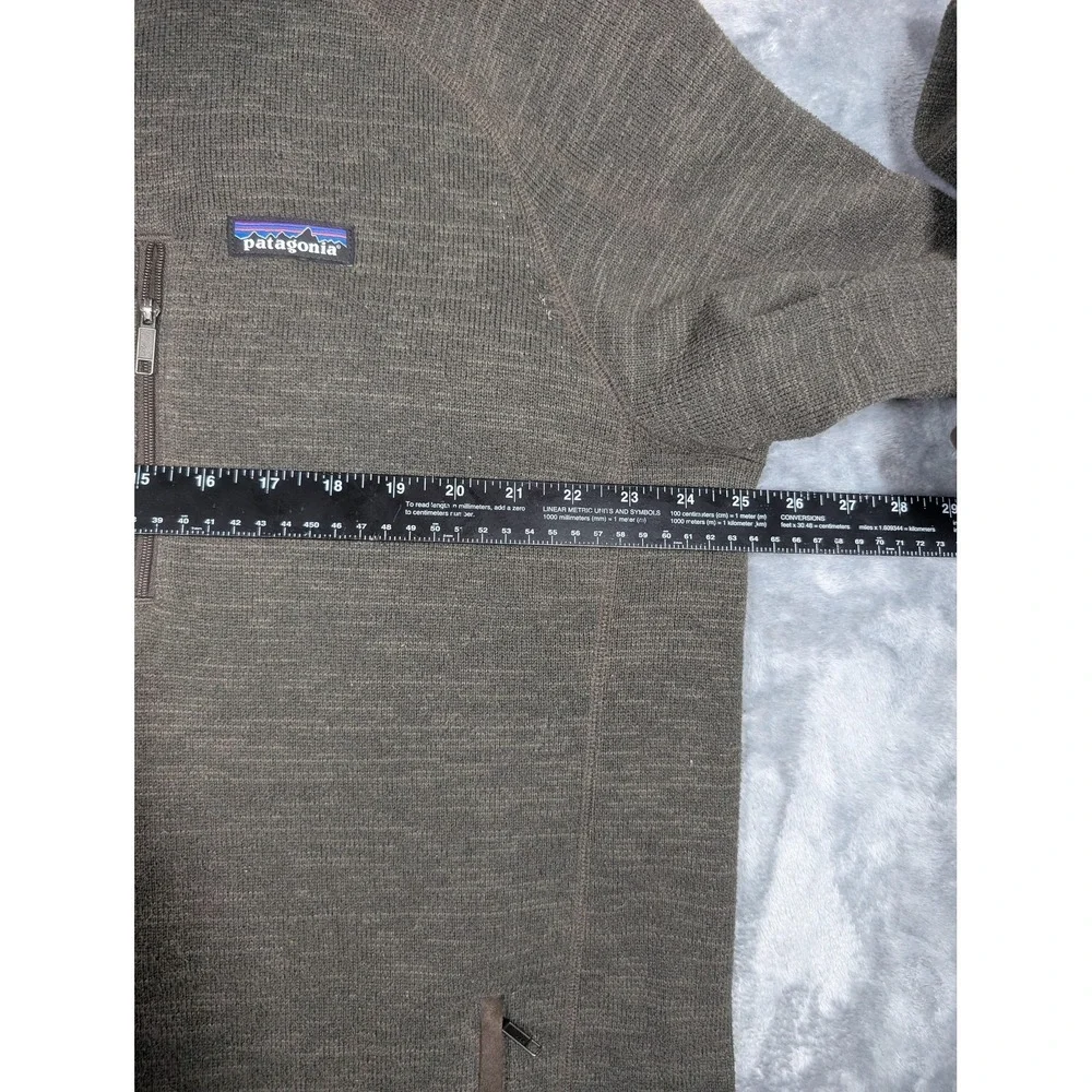 Patagonia Better Sweater Jacket Mens XL Brown Fleece Full Zip Pockets Outdoor